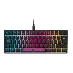 Teclado Gamer Corsair K65 Rgb por Teclas Mini 60% Negro Ref