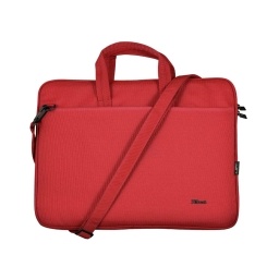 Bolso Malet�n TRUST 16 Bologna Eco Para Notebook Tablet Poli�ster Reciclado Bolsillos Cierre Cremallera