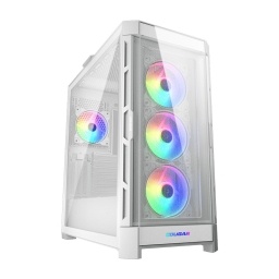Gabinete COUGAR DUOFACE PRO Rgb 4 Fanes 120mm Argb Lateral Vidrio Templado Incluye los 2 Frentes