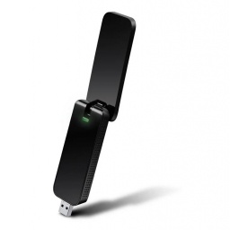 Adaptador Usb Wifi Tplink T4u Dual Band Ac1300 2.4 y 5Ghz 2 Antenas Externas De Alta Ganancia
