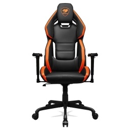 Silla Gamer COUGAR HOTROD Royal XL Cuero Sint�tico Soporta Hasta 136Kg Naranja