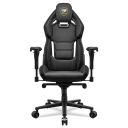 Silla Gamer COUGAR HOTROD Royal XL Cuero Sint�tico Soporta Hasta 136Kg Negro