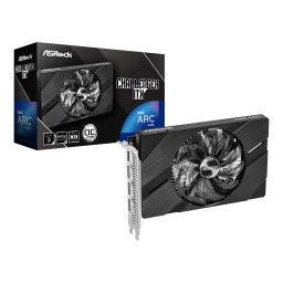 Tarjeta De Video ASROCK ARC A380 Challenger ITX 6Gb Ddr6 Single Fan Hdmi Dp Intel Pci-e 4.0 96bits DirectX OpenGl