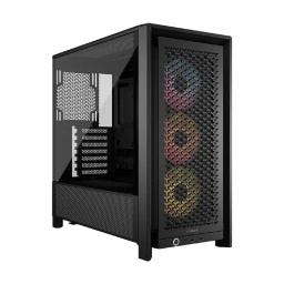 Gabinete Gamer CORSAIR FRAME 4000D ARGB 3 Fanes 120mm USB-C Vidrio Templado CC-9011296-WW