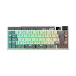 Teclado RK ROYAL KLUDGE M70 Cyan Purple Cream Switch Rgb Usb-C
