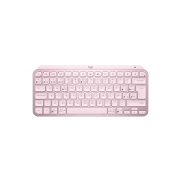 Teclado LOGITECH Mx Keys Mini Retroiluminado Inalambrico Bluetooth Rosa