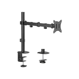 Soporte BRATECK LDT66-C012 De Escritorio Para Monitor Hasta 32" y Soporta Hasta 9kg