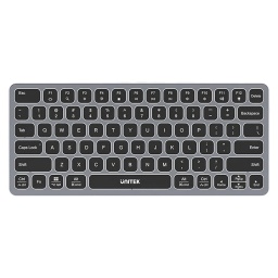 Teclado UNITEK D1092A con hub 9 en 1 PD 100W Usb-C HDMI 2.0