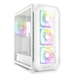 Gabinete Gamer SHARKOON AK5G RGB + 4 Fanes 120mm ARGB Hub 4 Port Blanco