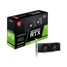 Tarjeta De Video MSI RTX 3050 6Gb Gddr6 LP Oc Hdmi Dp Nvidia GeForce Pci-e 4.0 DirectX OpenGL