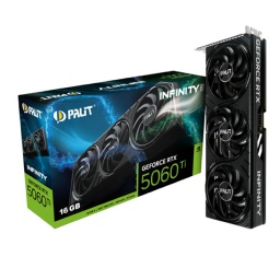 Tarjeta De Video PALIT Rtx 5060Ti 16Gb Gddr7 Hdmi Dp Nvidia Geforce Pci-e 5.0 DirectX OpenGL