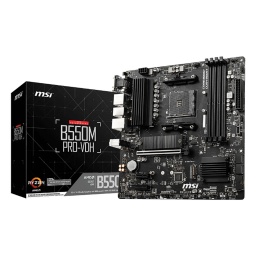 Motherboard MSI PRO B550M Amd Ryzen Socket Am4 Ddr4 Hdmi Vga Usb 3.0