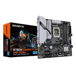 Motherboard GIGABYTE B760M Gaming Plus Wifi Ddr4 S1700 Para Intel 12va 13va y 14va Generacion