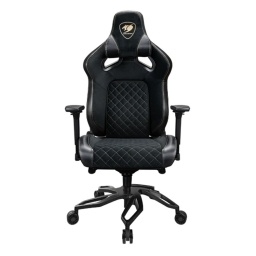 Silla Gamer COUGAR Titan Pro V2 Regulable 155 Grados Soporta Hasta 160kg Material Cuero Sintetico