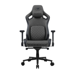 Silla Gamer COUGAR Defensor S Jet Gray F Regulable 155 Grados Soporta Hasta 150kg Material Cuero Sintetico