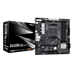 Motherboard ASROCK B450m-Ac R2.0 Socket Am4 Hdmi Para Amd