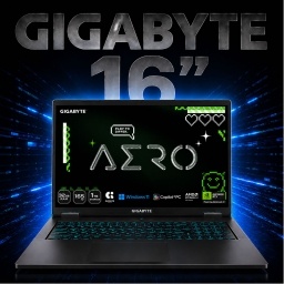 Notebook Gamer GIGABYTE AERO X16 2WHA3LAC64DH AMD AI 9 370 - RTX 5070 8Gb - 32Gb - 1Tb - Pantalla 16 QHD+ 165Hz