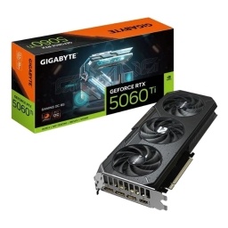 Tarjeta De Video GIGABYTE RTX 5060Ti 8Gb Gddr7 Gaming OC Hdmi Dp Nvidia GeForce Pci-e 5.0 128bits