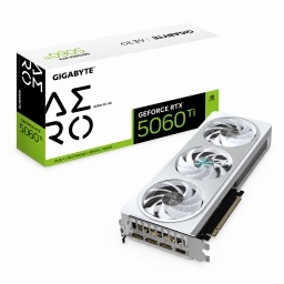 Tarjeta De Video GIGABYTE RTX 5060Ti 8Gb Gddr7 AERO OC Hdmi Dp Nvidia GeForce Pci-e 5.0 128bits