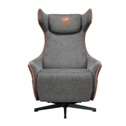 Sillon Sofa Gamer COUGAR Magus Soporta Hasta 150kg Imitacion Lino Gris