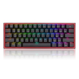 Teclado Mecanico Gamer REDRAGON Fizz Pro K616 RGB Black Inalambrico Bt