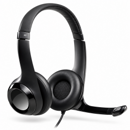 Auricular LOGITECH H390 Usb + Microfono Suspension De Ruido Para Pc USB-C