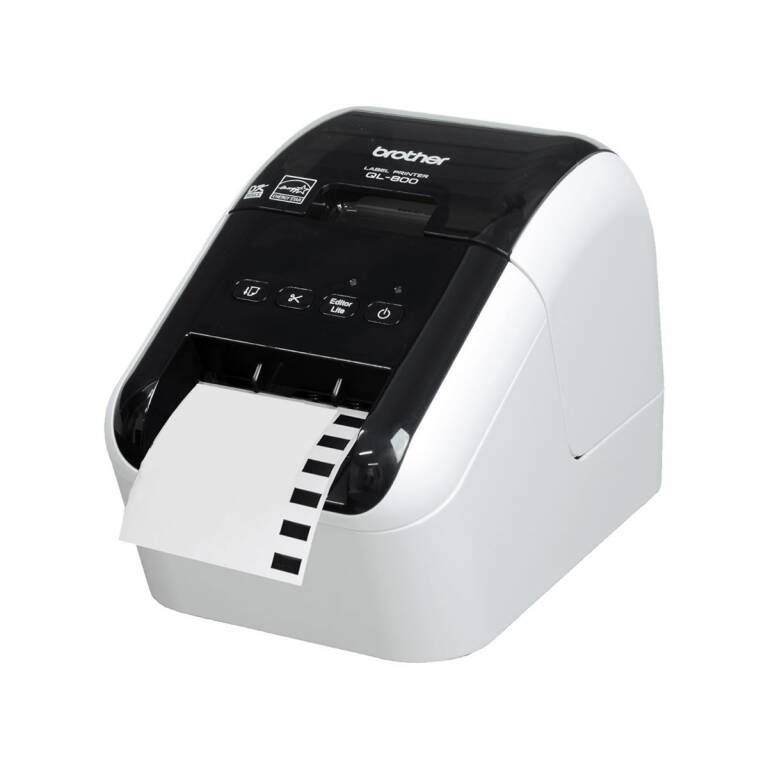 Impresora Etiquetas BROTHER QL-800 Usb Incluye Muestra De Etiquetas