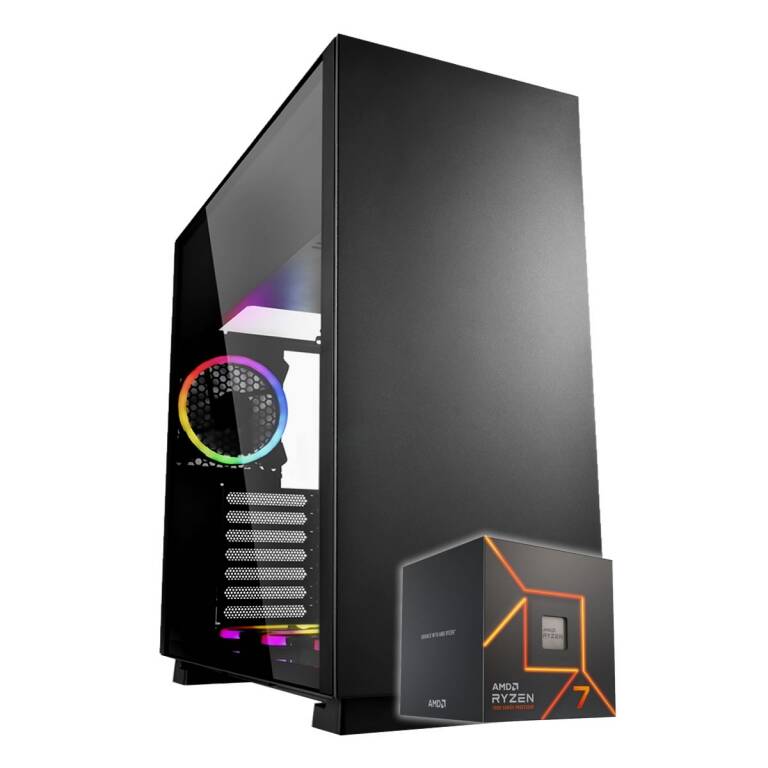 PC Gamer AMD Ryzen 7 7700 B650m Am5 Ram 64Gb Ddr5 Nvme 2Tb Rtx 4080 16Gb Gddr6 Hdmi Dp Wifi Win10 64bit Espa�ol