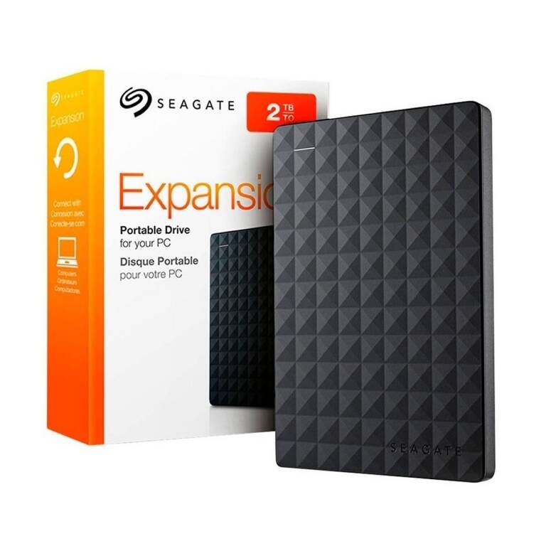 Disco Duro 2Tb SEAGATE Expansion Externo 2.5 Usb 3.0 Portatil