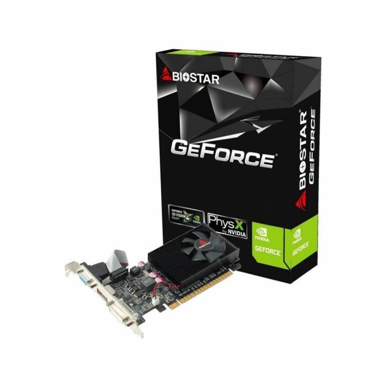 Tarjeta De Video BIOSTAR Gt730 4Gb Ddr3 Vga Hdmi Dvi Nvidia GeForce