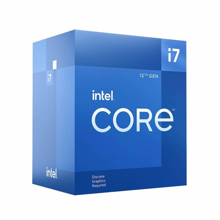 Procesador Cpu INTEL Core i7 12700f 12va Gen 12 Nucleos 2.1Ghz Hasta 4.9Ghz Socket S1700
