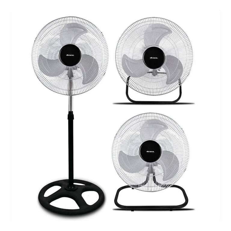 Ventilador De Pie Ariete Ar-4080vt 3 En 1 50cm 3 Velocidades