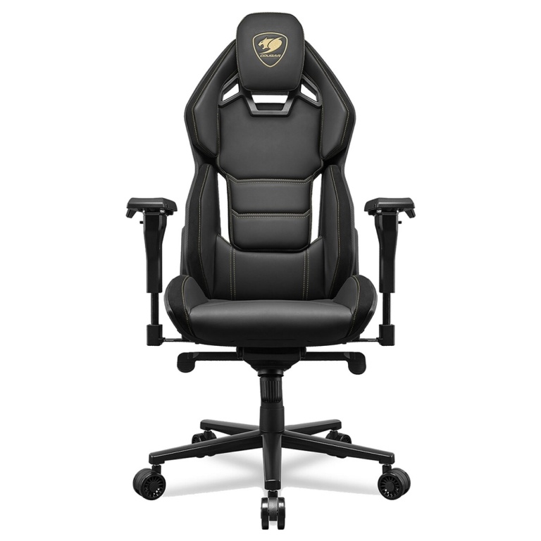 Silla Gamer COUGAR HOTROD Royal XL Cuero Sint�tico Soporta Hasta 136Kg Negro