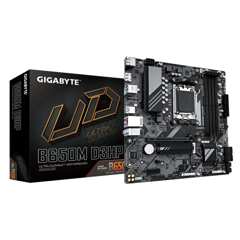 Motherboard GIGABYTE B650M D3HP Am5 Amd Ryzen Ddr5 ARGB HDMI DP Usb 3.0