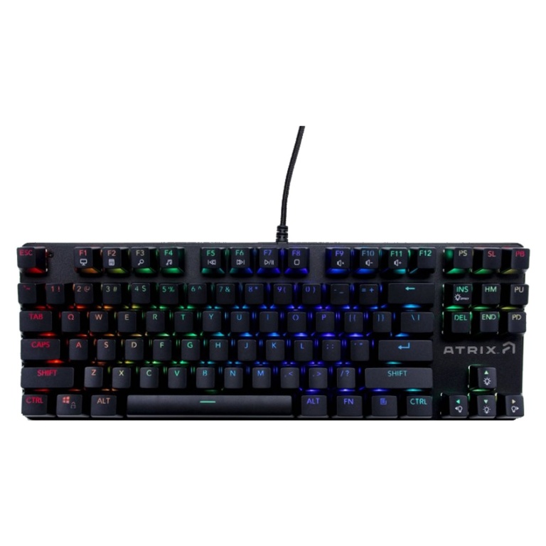 Teclado Gamer ATRIX GSKB01 Negro Mec�nico