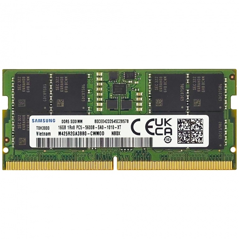 Memoria RAM Sodimm SAMSUNG 16Gb DDR5 Para notebook o Mini PC
