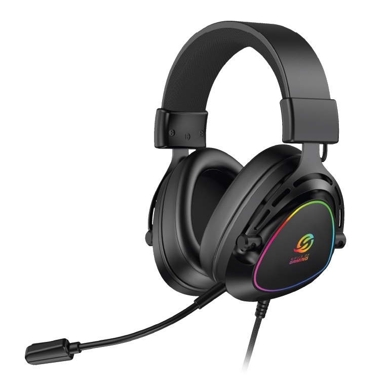 Auricular Gamer SOLARMAX GHS59B RGB Hi-Fi con Micr�fono\n PC y Consolas
