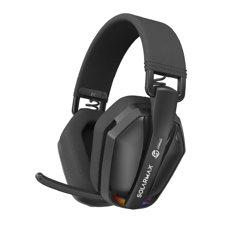 Auricular Gamer Solarmax GHW97B Inal�mbrico RGB 7.1ch Bluetooth PC y Consolas