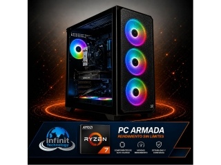 PC Gamer AMD Ryzen 7 5700G - RAM 16Gb - Ssd Nvme 1Tb - Rx Radeon Vega 8 - Wifi + Bluetooth - Windows 11