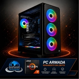 PC Gamer AMD Ryzen 7 5700G - RAM 16Gb - Ssd Nvme 1Tb - Rx Radeon Vega 8 - Wifi - Bluetooth - Windows 11
